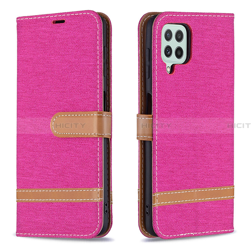 Funda de Cuero Cartera con Soporte Carcasa B16F para Samsung Galaxy A22 4G