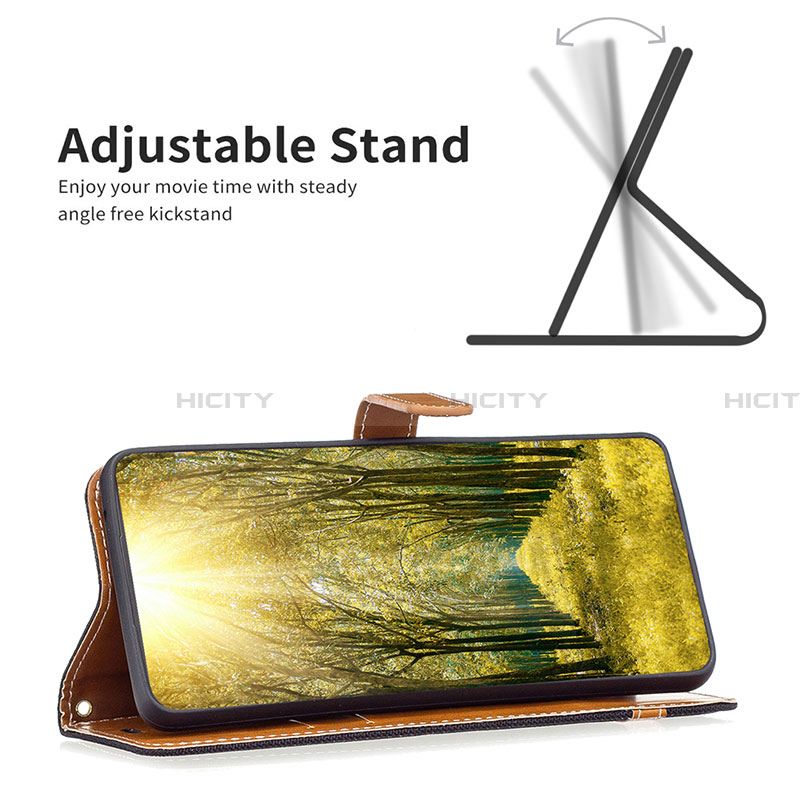 Funda de Cuero Cartera con Soporte Carcasa B16F para Samsung Galaxy A23s