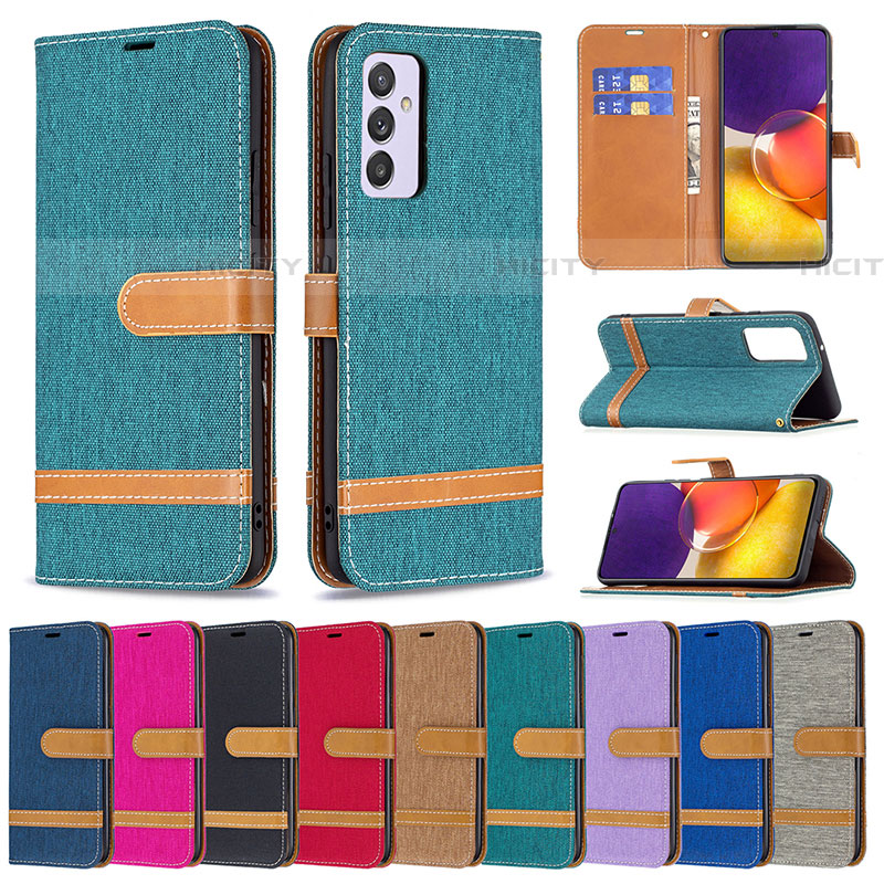 Funda de Cuero Cartera con Soporte Carcasa B16F para Samsung Galaxy A24 4G