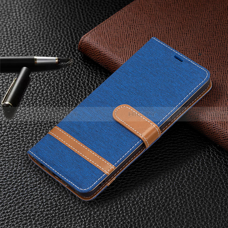 Funda de Cuero Cartera con Soporte Carcasa B16F para Samsung Galaxy A32 5G