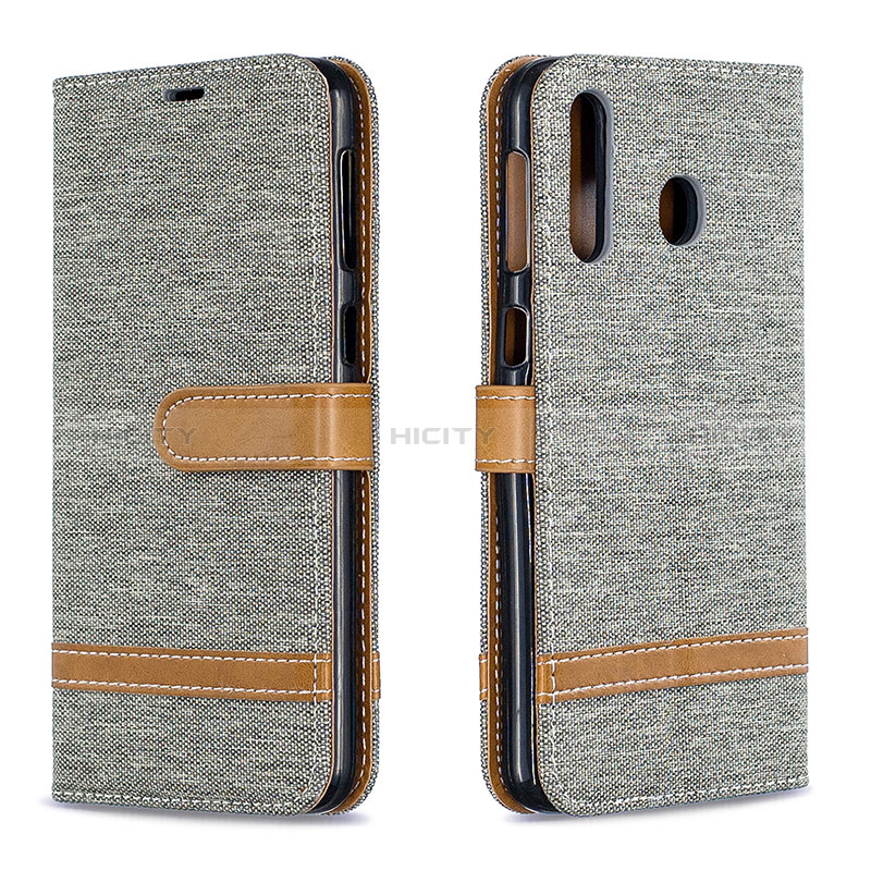 Funda de Cuero Cartera con Soporte Carcasa B16F para Samsung Galaxy A40s