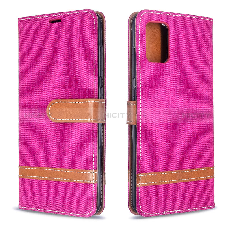 Funda de Cuero Cartera con Soporte Carcasa B16F para Samsung Galaxy A51 4G