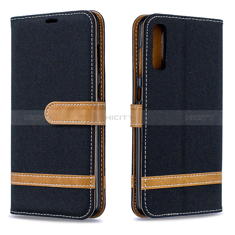 Funda de Cuero Cartera con Soporte Carcasa B16F para Samsung Galaxy A70