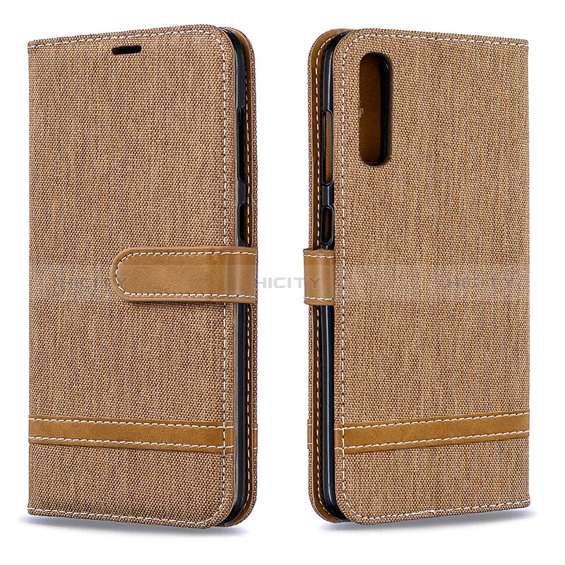 Funda de Cuero Cartera con Soporte Carcasa B16F para Samsung Galaxy A70