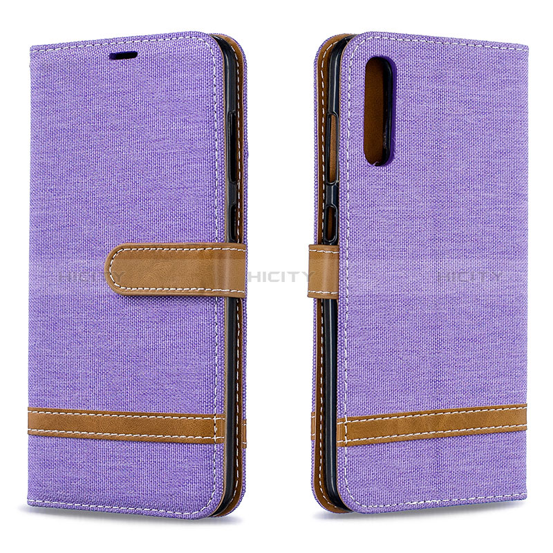 Funda de Cuero Cartera con Soporte Carcasa B16F para Samsung Galaxy A70