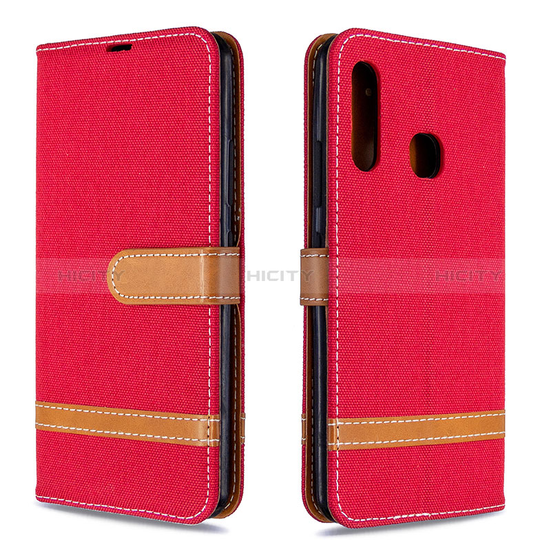 Funda de Cuero Cartera con Soporte Carcasa B16F para Samsung Galaxy A70E