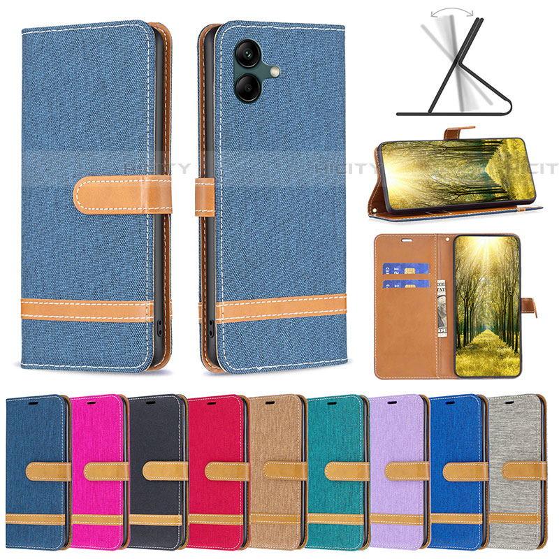 Funda de Cuero Cartera con Soporte Carcasa B16F para Samsung Galaxy F14 5G