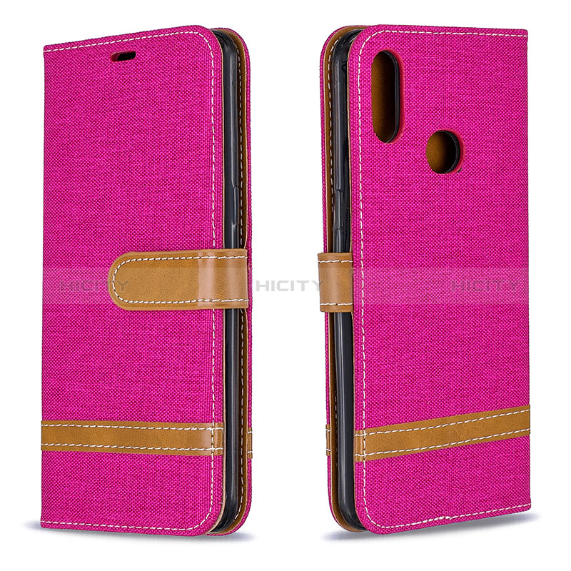 Funda de Cuero Cartera con Soporte Carcasa B16F para Samsung Galaxy M01s