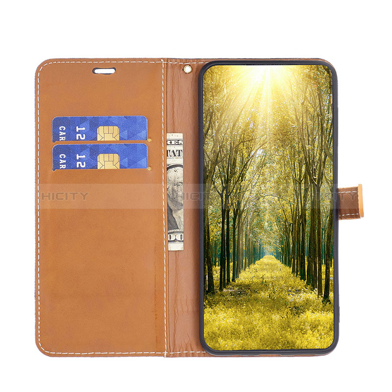 Funda de Cuero Cartera con Soporte Carcasa B16F para Samsung Galaxy M04