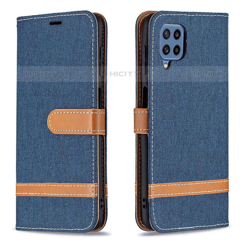 Funda de Cuero Cartera con Soporte Carcasa B16F para Samsung Galaxy M32 4G