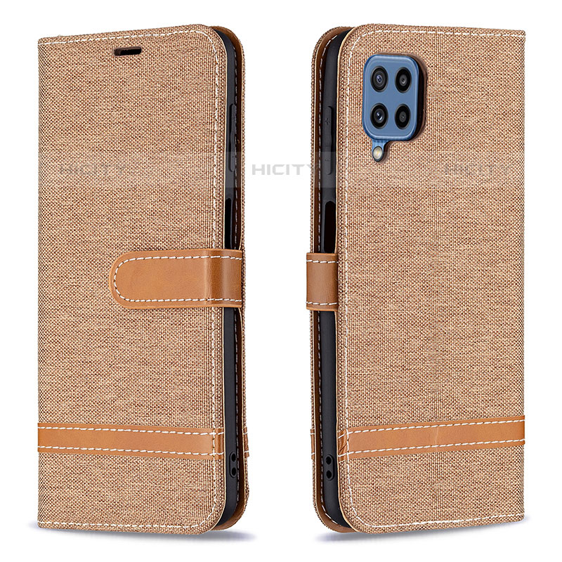 Funda de Cuero Cartera con Soporte Carcasa B16F para Samsung Galaxy M32 4G