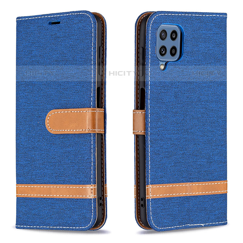 Funda de Cuero Cartera con Soporte Carcasa B16F para Samsung Galaxy M32 4G