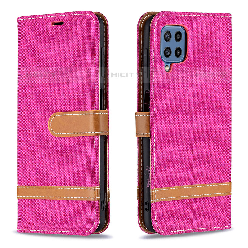 Funda de Cuero Cartera con Soporte Carcasa B16F para Samsung Galaxy M32 4G