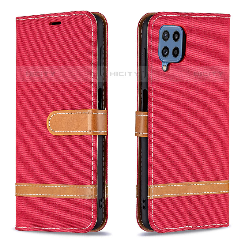 Funda de Cuero Cartera con Soporte Carcasa B16F para Samsung Galaxy M32 4G