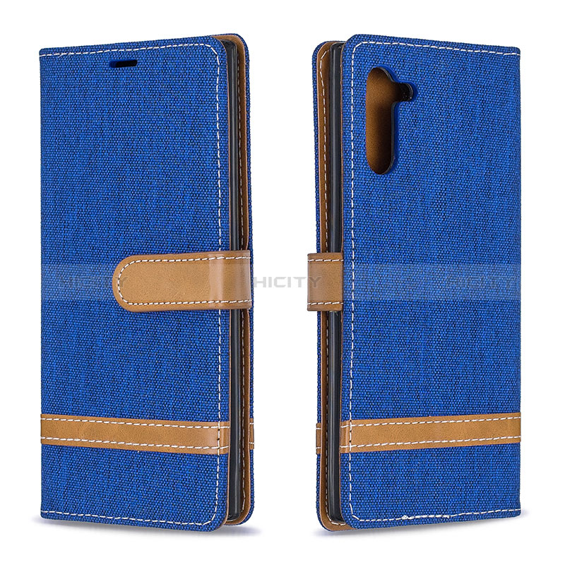 Funda de Cuero Cartera con Soporte Carcasa B16F para Samsung Galaxy Note 10 5G