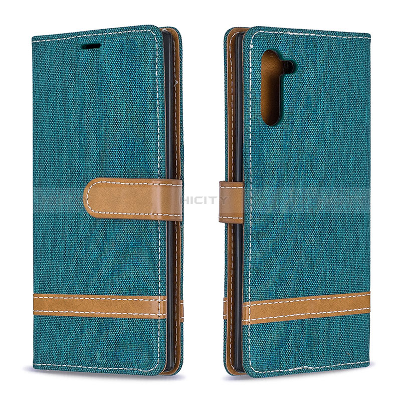 Funda de Cuero Cartera con Soporte Carcasa B16F para Samsung Galaxy Note 10 5G