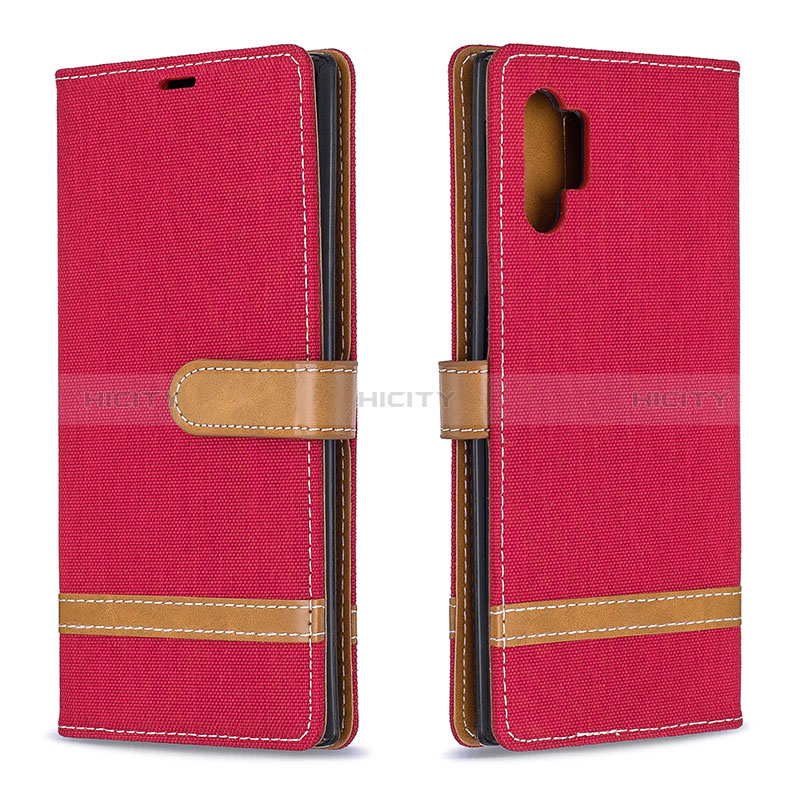 Funda de Cuero Cartera con Soporte Carcasa B16F para Samsung Galaxy Note 10 Plus 5G