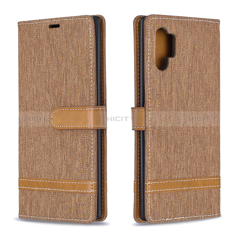 Funda de Cuero Cartera con Soporte Carcasa B16F para Samsung Galaxy Note 10 Plus 5G