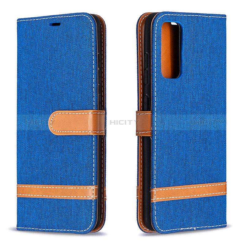 Funda de Cuero Cartera con Soporte Carcasa B16F para Samsung Galaxy S20 Lite 5G