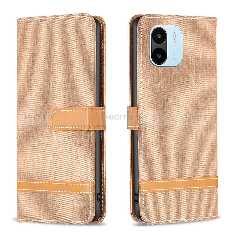 Funda de Cuero Cartera con Soporte Carcasa B16F para Xiaomi Poco C50