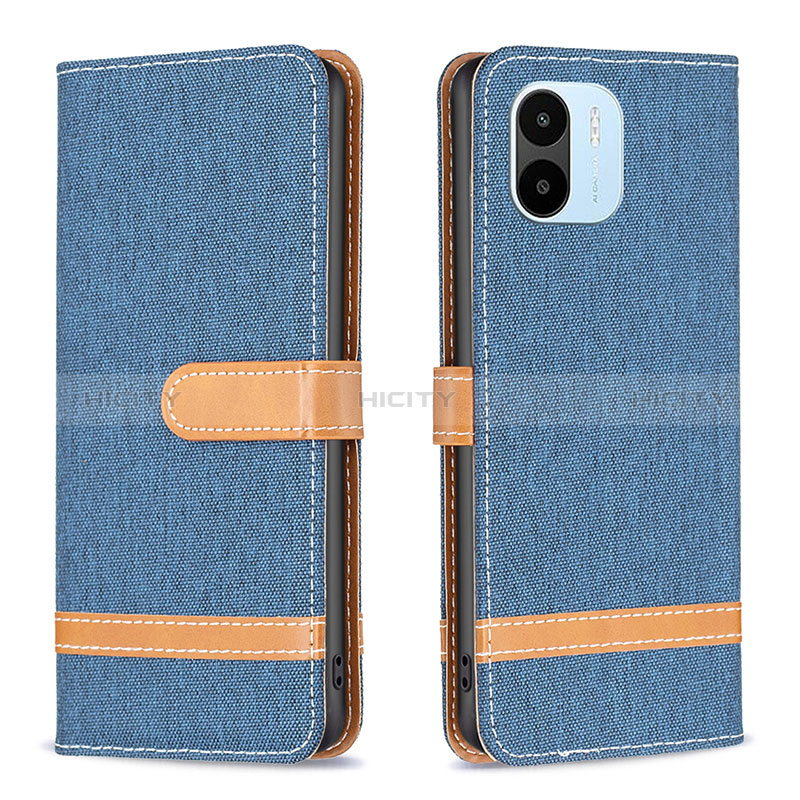 Funda de Cuero Cartera con Soporte Carcasa B16F para Xiaomi Poco C50