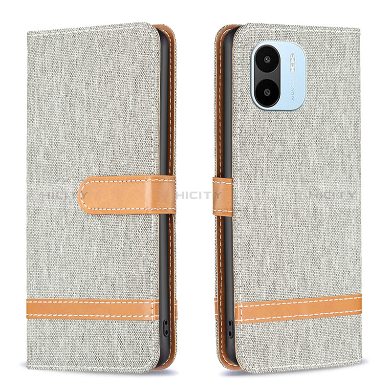 Funda de Cuero Cartera con Soporte Carcasa B16F para Xiaomi Poco C50