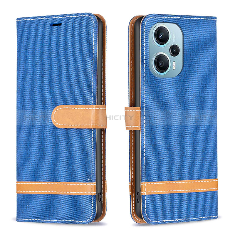 Funda de Cuero Cartera con Soporte Carcasa B16F para Xiaomi Poco F5 5G