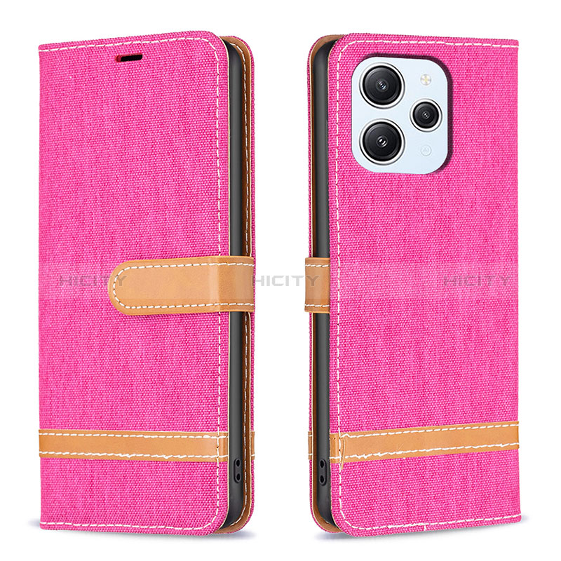 Funda de Cuero Cartera con Soporte Carcasa B16F para Xiaomi Redmi 12 4G