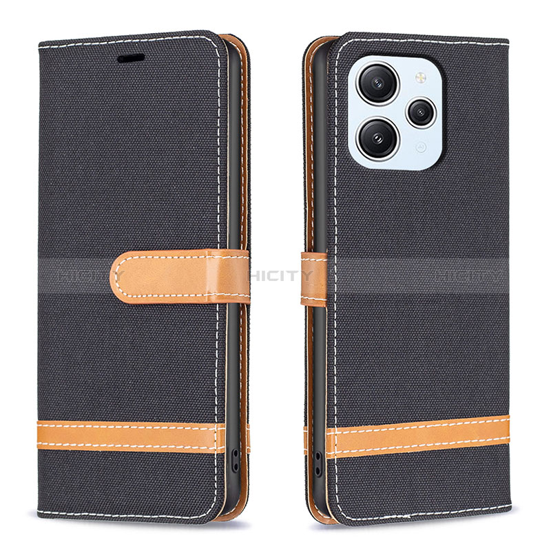 Funda de Cuero Cartera con Soporte Carcasa B16F para Xiaomi Redmi 12 4G