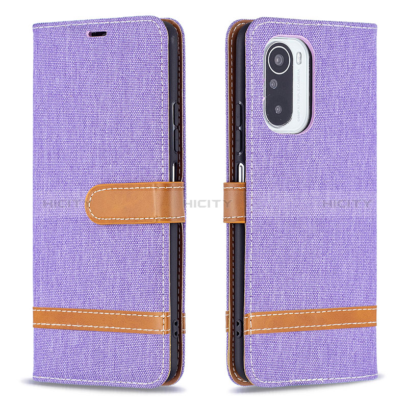 Funda de Cuero Cartera con Soporte Carcasa B16F para Xiaomi Redmi K40 5G