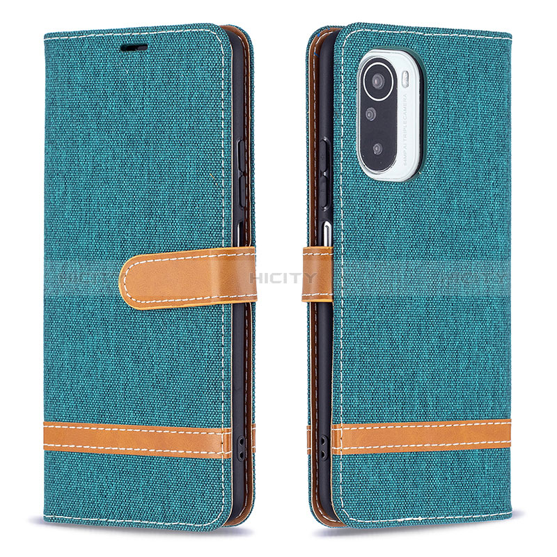 Funda de Cuero Cartera con Soporte Carcasa B16F para Xiaomi Redmi K40 Pro 5G