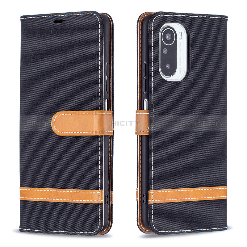 Funda de Cuero Cartera con Soporte Carcasa B16F para Xiaomi Redmi K40 Pro 5G