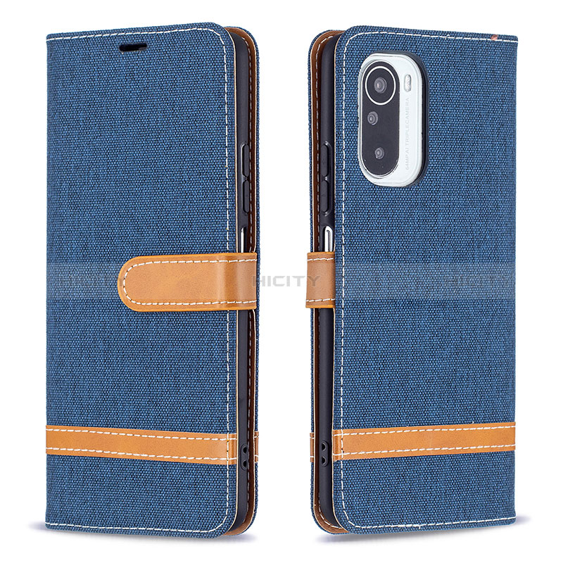 Funda de Cuero Cartera con Soporte Carcasa B16F para Xiaomi Redmi K40 Pro+ Plus 5G