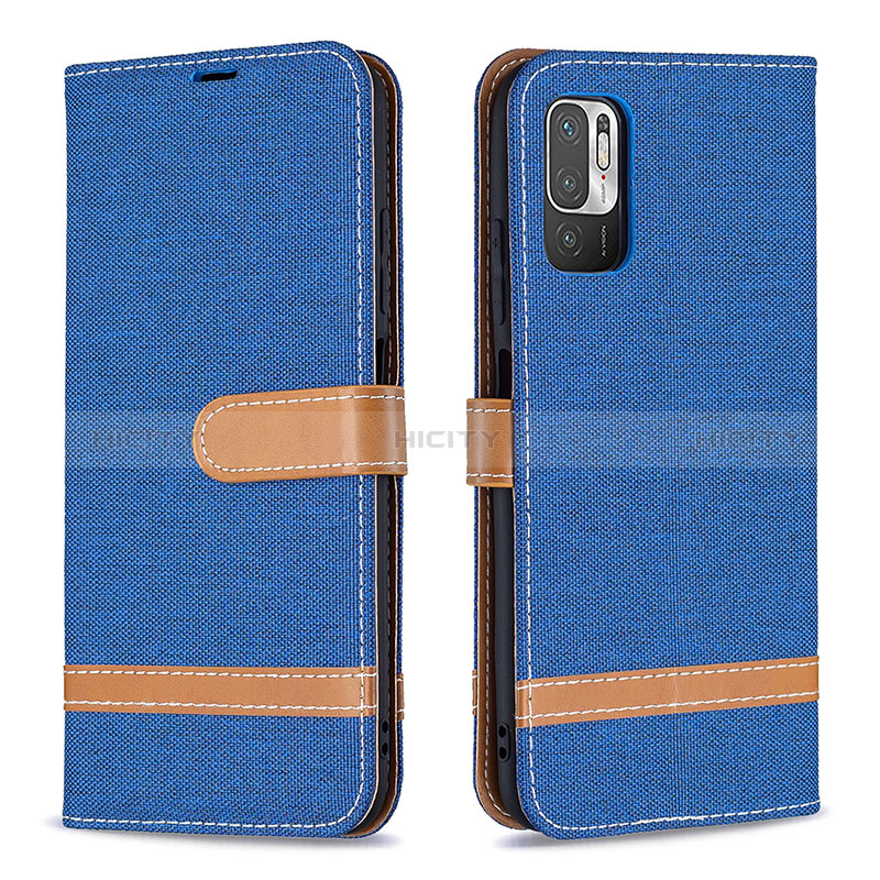 Funda de Cuero Cartera con Soporte Carcasa B16F para Xiaomi Redmi Note 10 5G