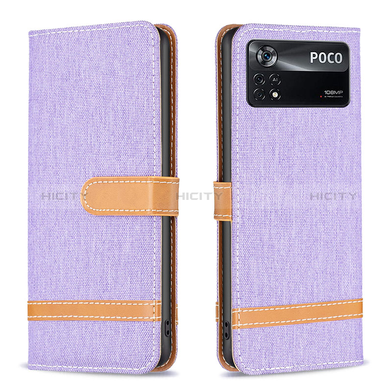 Funda de Cuero Cartera con Soporte Carcasa B16F para Xiaomi Redmi Note 11E Pro 5G