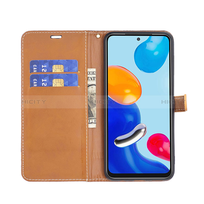 Funda de Cuero Cartera con Soporte Carcasa B16F para Xiaomi Redmi Note 11S 4G