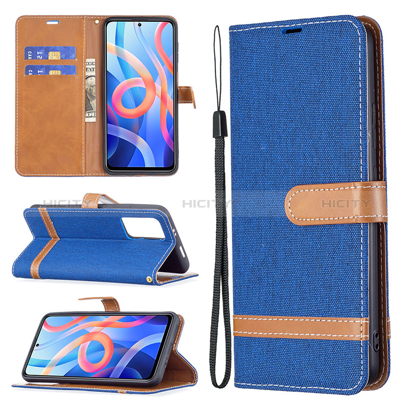 Funda de Cuero Cartera con Soporte Carcasa B16F para Xiaomi Redmi Note 11S 5G