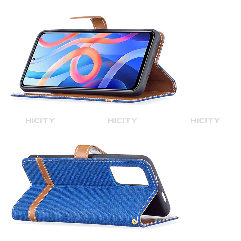 Funda de Cuero Cartera con Soporte Carcasa B16F para Xiaomi Redmi Note 11T 5G