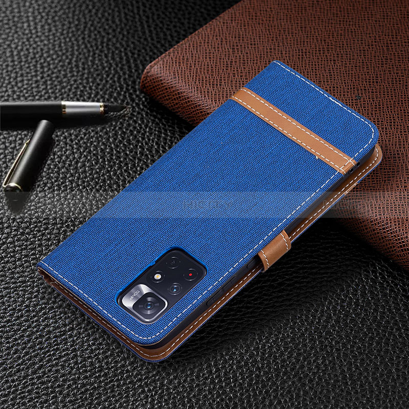 Funda de Cuero Cartera con Soporte Carcasa B16F para Xiaomi Redmi Note 11T 5G