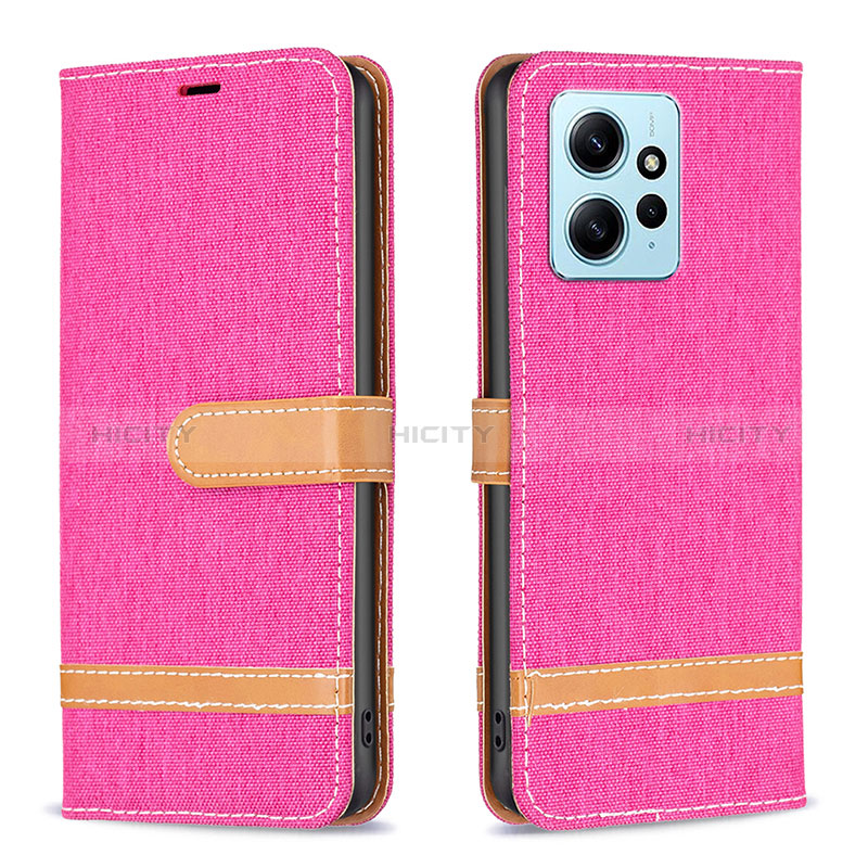 Funda de Cuero Cartera con Soporte Carcasa B16F para Xiaomi Redmi Note 12 4G