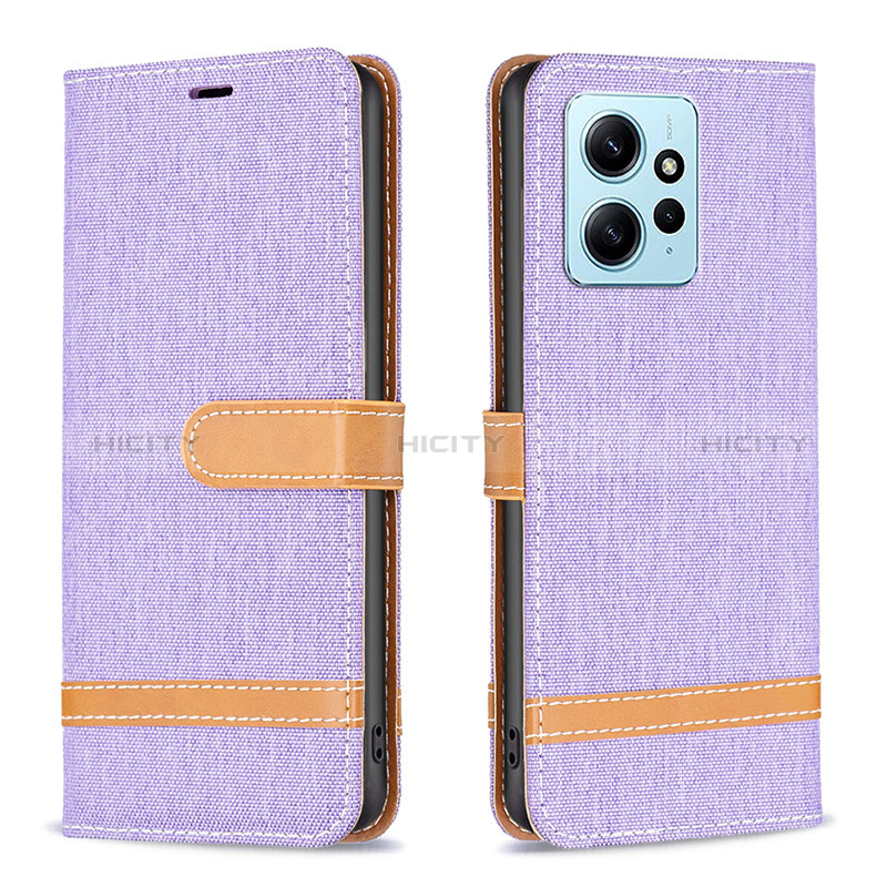 Funda de Cuero Cartera con Soporte Carcasa B16F para Xiaomi Redmi Note 12 4G