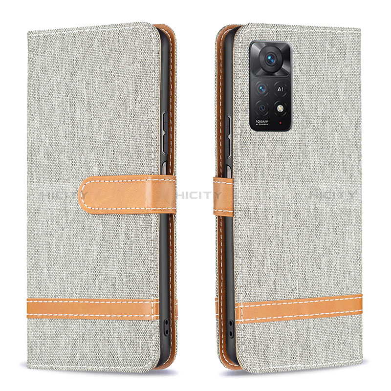 Funda de Cuero Cartera con Soporte Carcasa B16F para Xiaomi Redmi Note 12 Pro 4G