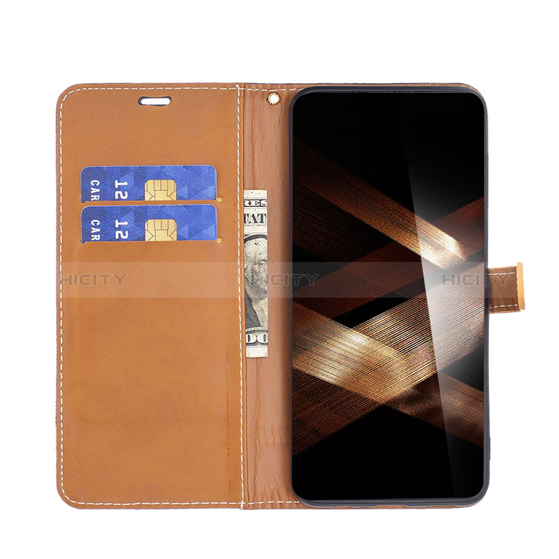 Funda de Cuero Cartera con Soporte Carcasa B16F para Xiaomi Redmi Note 13 Pro 5G