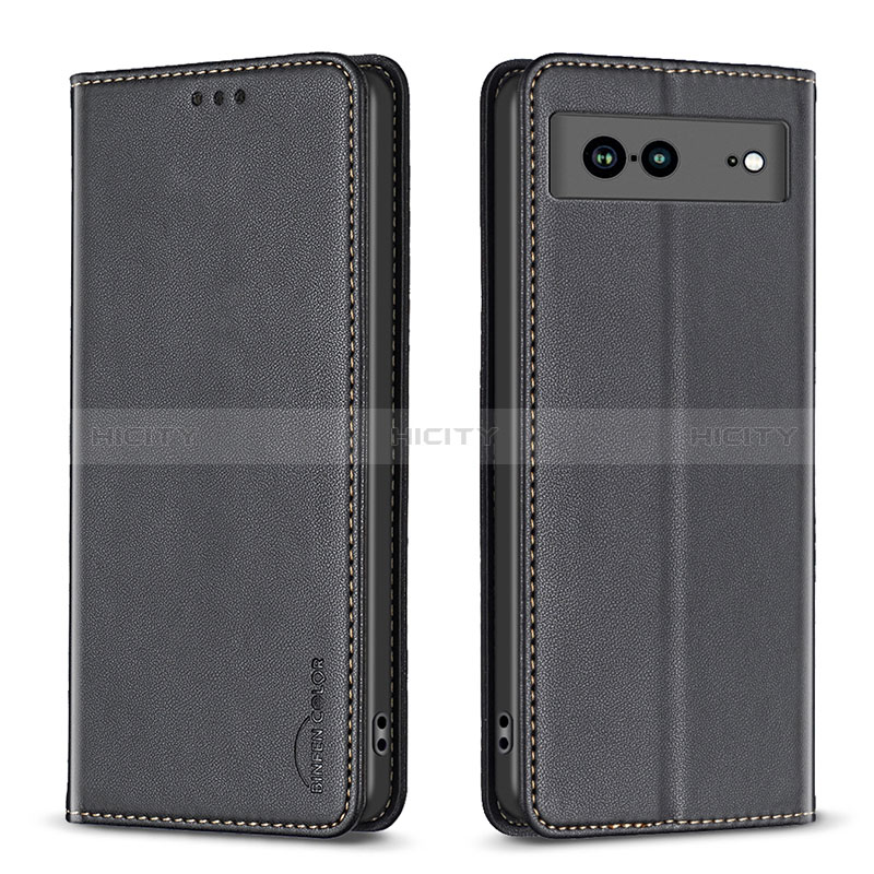 Funda de Cuero Cartera con Soporte Carcasa B17F para Google Pixel 7a 5G