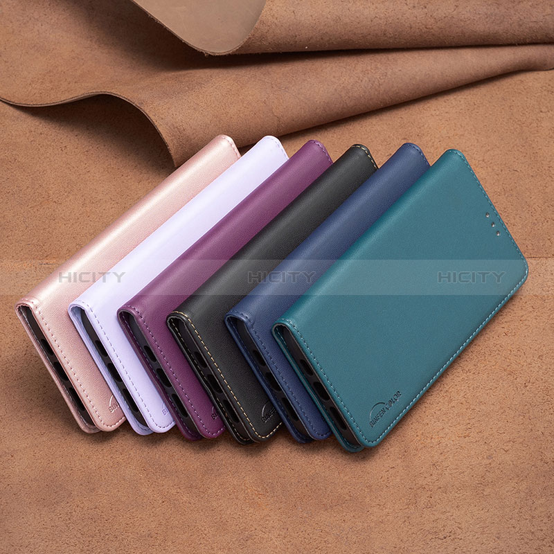 Funda de Cuero Cartera con Soporte Carcasa B17F para Huawei Honor X7a