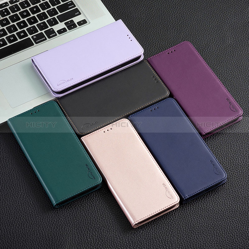 Funda de Cuero Cartera con Soporte Carcasa B17F para Huawei Honor X7a