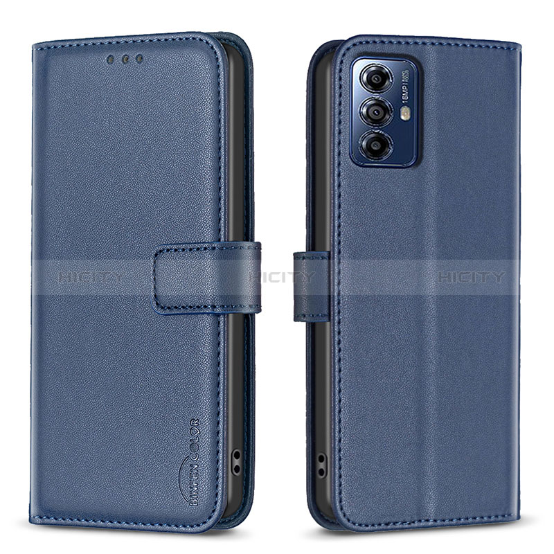 Funda de Cuero Cartera con Soporte Carcasa B17F para Motorola Moto G Power (2022)