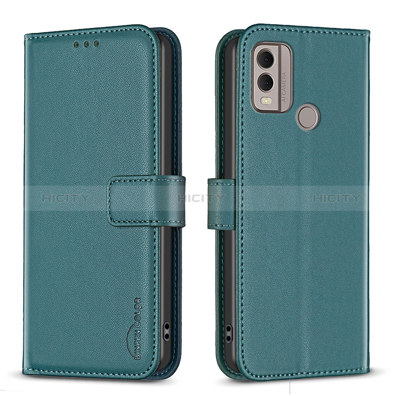 Funda de Cuero Cartera con Soporte Carcasa B17F para Nokia C22