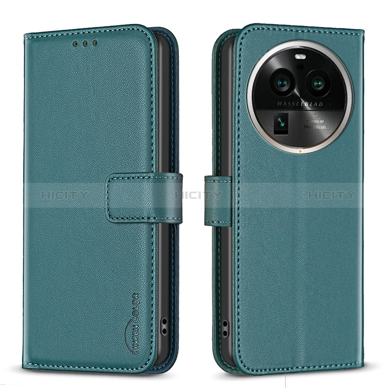 Funda de Cuero Cartera con Soporte Carcasa B17F para Oppo Find X6 Pro 5G