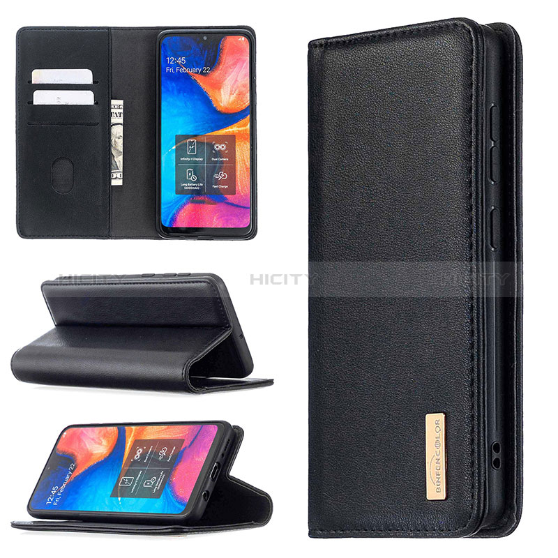 Funda de Cuero Cartera con Soporte Carcasa B17F para Samsung Galaxy M10S